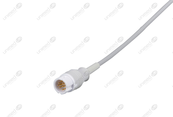 Philips Compatible One Piece Reusable ECG Cable - AHA - 3 Leads Grabber
