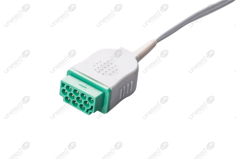 Unimed 2386DP Marquette ECG cable