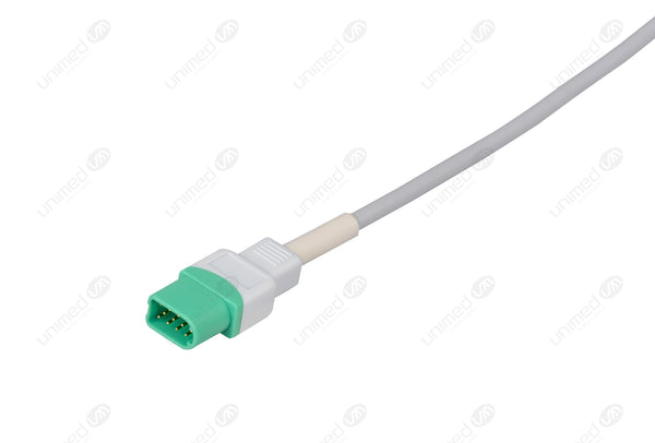 Datascope Compatible One Piece Reusable ECG Cable - IEC - 5 Leads Grabber