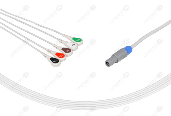 PC9000S compatible one piece ECG cable