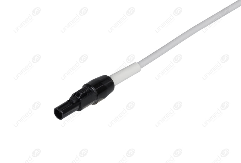 Welch Allyn Compatible One Piece Reusable ECG Cable - IEC - 5 Leads Snap