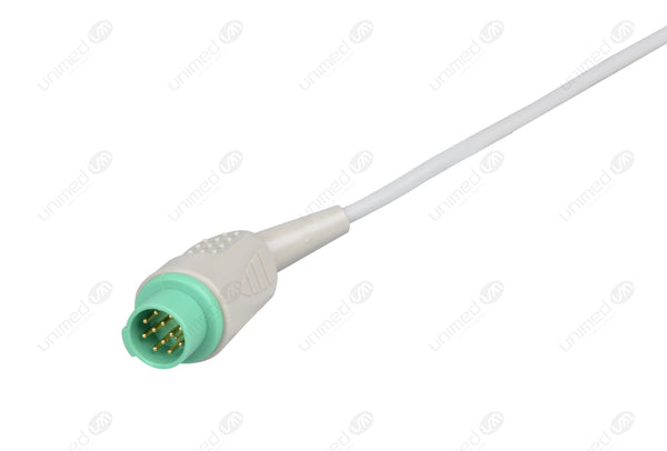 Mennen Compatible One Piece Reusable ECG Cable - IEC - 5 Leads Grabber