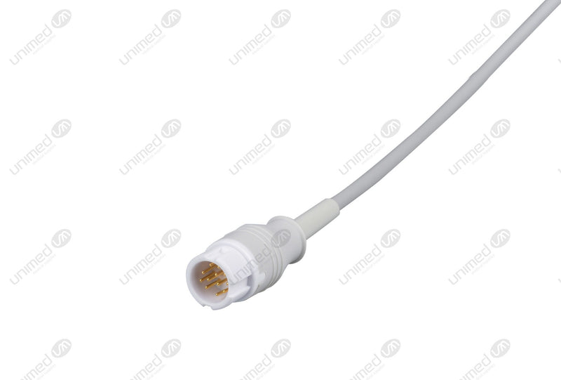 Philips Compatible One Piece Reusable ECG Cable - AHA - 5 Leads Grabber