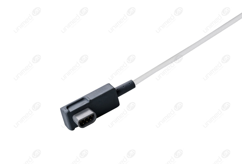 Schiller/Medtronic Compatible One Piece Reusable ECG Cable - AHA - 6 Leads Snap