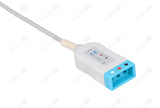 AAMI 6Pin Compatible ECG Trunk cable -AHA - 3 Leads/AA Style 3-pin with Resistance