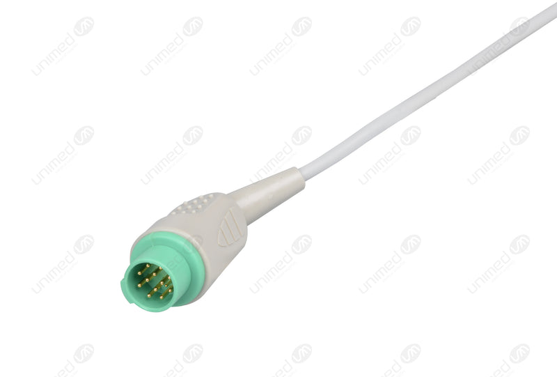 3 Leads/AA Style 3-pin Mennen ecg cable monitor connector