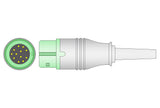 Comen Compatible ECG Trunk Cables - AHA - AA Style with Round 12-pin