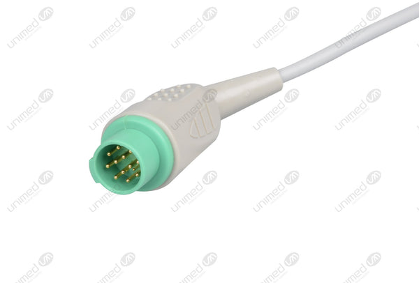 Mennen Compatible ECG Trunk cable - AHA - 5 Leads/AA Style 5-pin