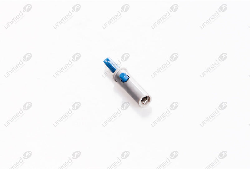Universal Adapter bag of 10pcs - Alligator Electrodes/Blue