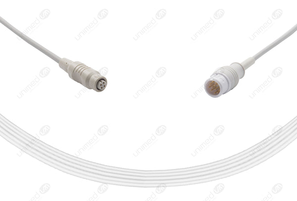 Comen Compatible IBP Adapter Cable - B. Braun Connector