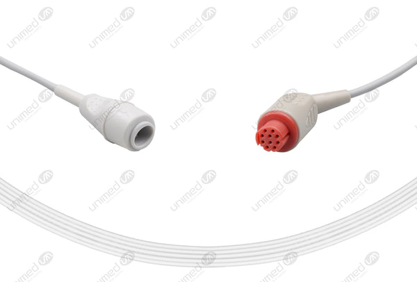 Datex Compatible IBP Adapter Cable Edwards Connector