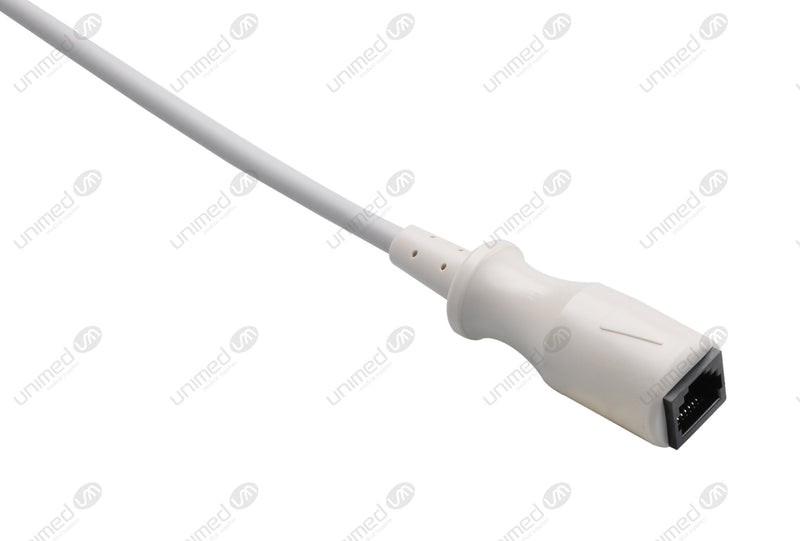 Datex Compatible IBP Adapter Cable - Medex Abbott Connector