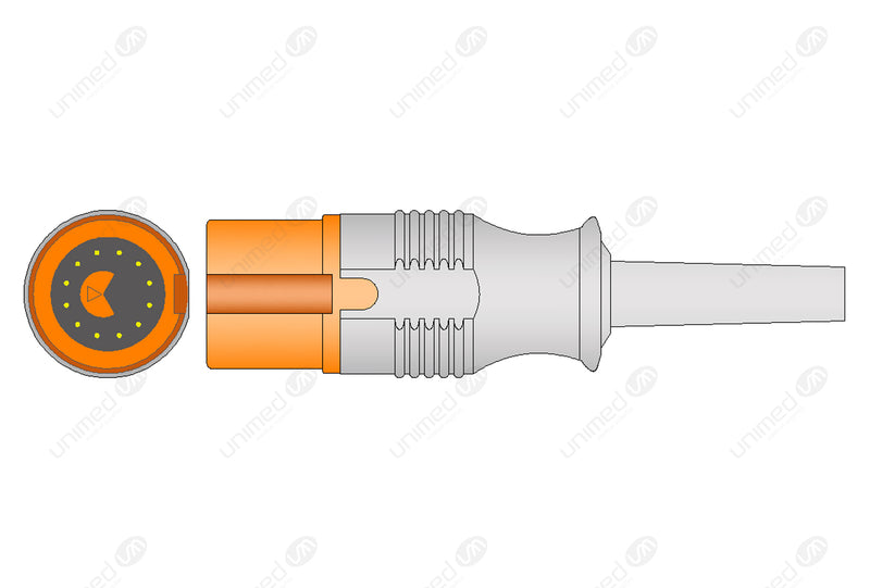 Fukuda Compatible IBP Adapter Cable - BD Connector