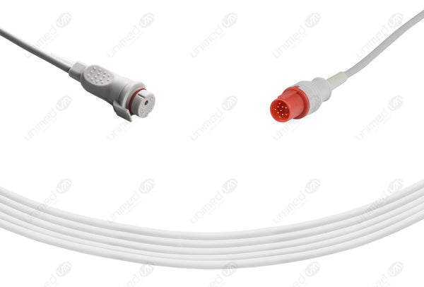GE-Hellige Compatible IBP Adapter Cable - BD Connector