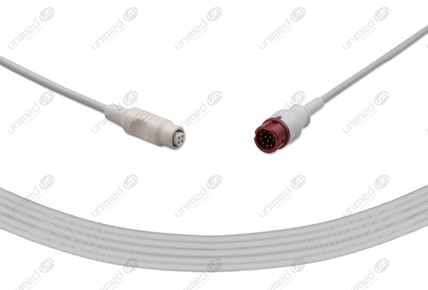 Philips Compatible IBP Adapter Cable-M1634A B. Braun Connector