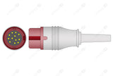 Philips Compatible IBP Adapter Cable - Medex Abbott Connector