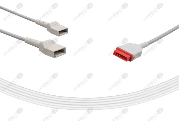 Marquette Compatible IBP Adapter Cable - Dual Utah Connector