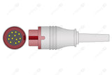 Mindray Compatible IBP Adapter Cable - Medex Abbott Connector