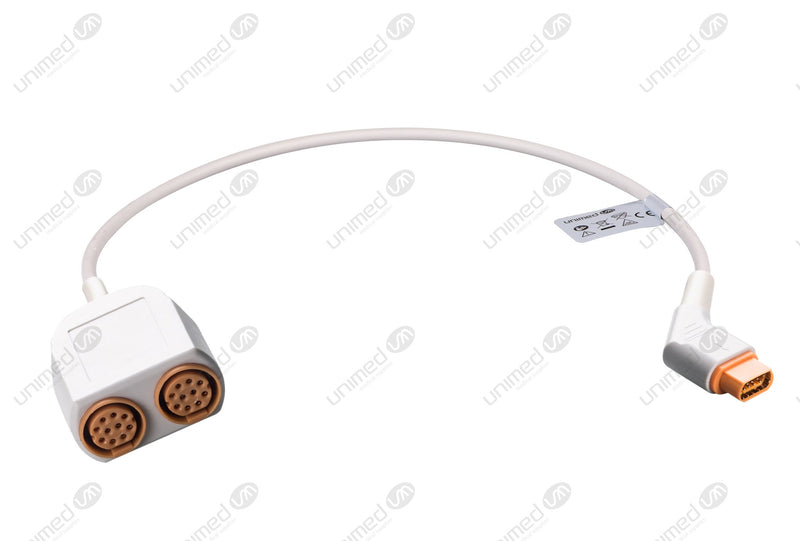 Siemens Compatible IBP Convert Cable - Round/ 10-Pin Connector/ Keyed