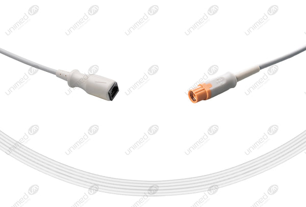 Siemens Compatible IBP Adapter Cable Medex Abbott Connector