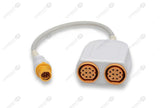 Siemens Compatible IBP Convert Cable - Round 10-pin - Dual Channel