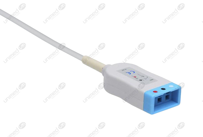 Bionet Compatible ECG Trunk cable - AHA - 3 Leads/Bionet 3-pin