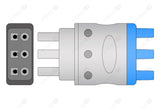 Bionet Compatible Reusable ECG Lead Wire - AHA - 3 Leads Snap