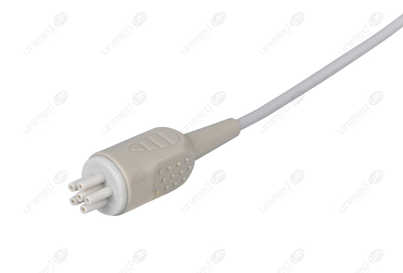 COLIN Compatible ECG Trunk Cables - AHA - 3 Leads/Din Style 3-pin
