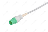 GE-Hellige Compatible ECG Trunk Cables - AHA - 3 Leads/Din Style 3-pin