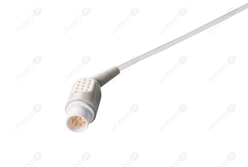 Mennen Compatible ECG Trunk Cables - IEC - 3 Leads/Din Style 3-pin