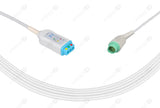 Mennen Compatible ECG Trunk Cables - IEC - 3 Leads/Din Style 3-pin