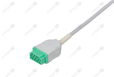 Marquette Compatible ECG Trunk cable - AHA - 3 Leads/Din Style 3-pin