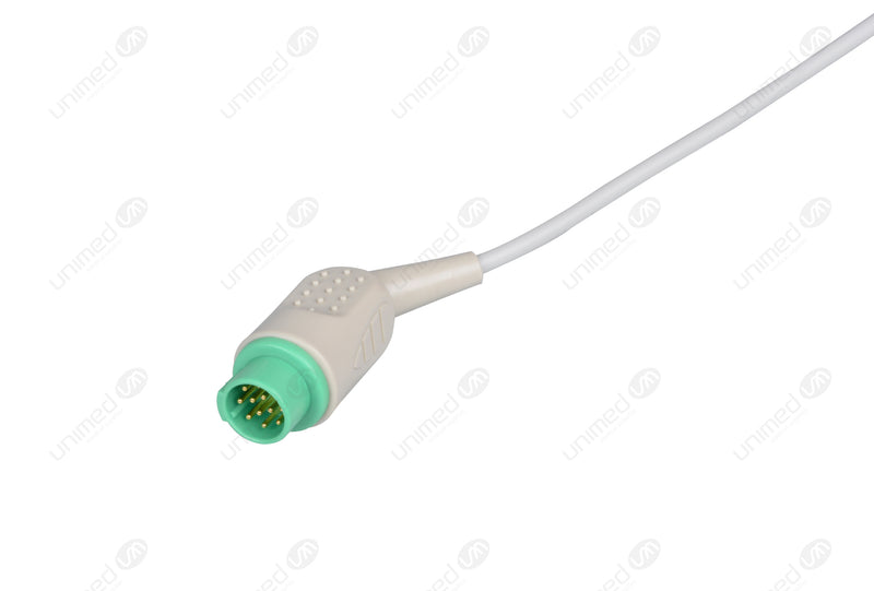 Emtel Compatible ECG Trunk Cables - IEC - 5 Leads/Din Style 5-pin