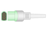 Datascope Compatible ECG Trunk Cables - IEC - 5 Leads/Din Style 5-pin