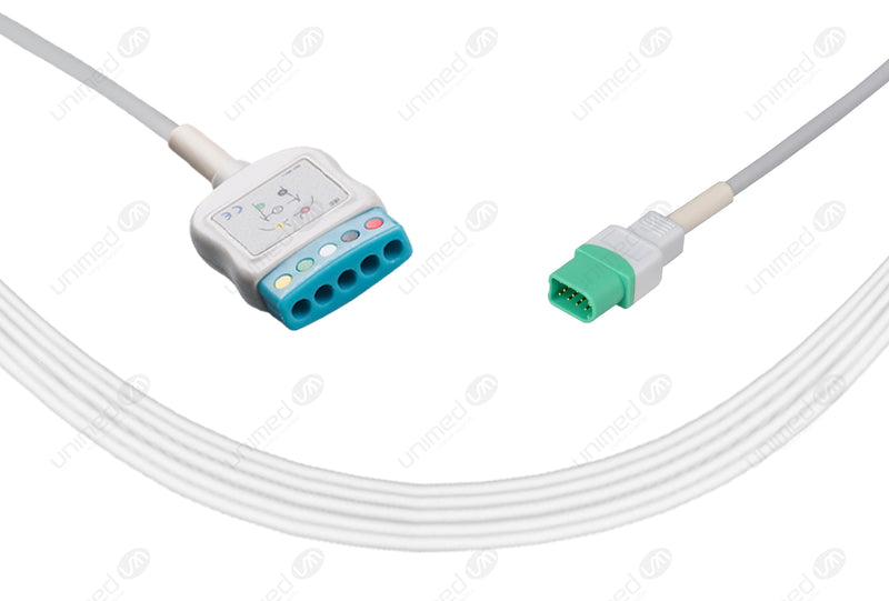 Datascope Compatible ECG Trunk Cables with IEC color code