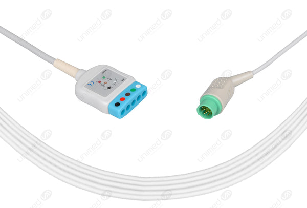 Biolight Compatible ECG Trunk Cables - AHA