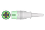 DRE Compatible ECG Trunk Cables - IEC - 5 Leads/Din Style 5-pin