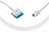 Philips Compatible ECG Trunk Cable - IEC - Din Style 5-pin