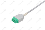 Marquette Compatible ECG Trunk cable - AHA - 5 Leads/Din Style 5-pin
