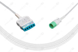 Spacelabs Compatible ECG Trunk cable - IEC - 5 Leads/Din Style 5-pin