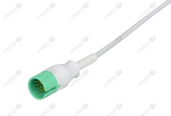 Spacelabs Compatible ECG Trunk cable - AHA - 5 Leads/Din Style 5-pin