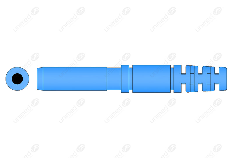 AAMI Radiolucent Disposable ECG Lead Wire - AHA - Din Type/Grabber