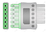 Drager Compatible Reusable ECG Lead Wire - IEC - 5 Leads Grabber