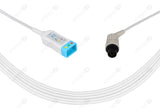 AAMI 6-pin Compatible ECG Trunk Cables - 3 Leads/Datex 3-pin