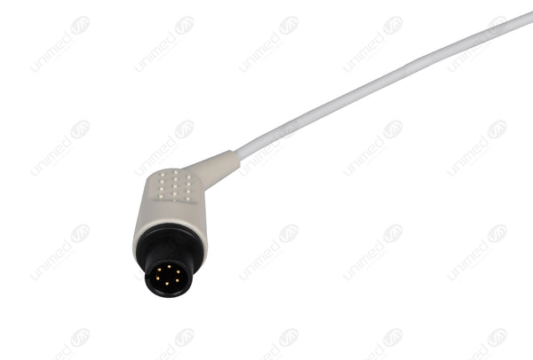 AAMI 6-pin Compatible ECG Trunk Cables - 3 Leads/Datex 3-pin