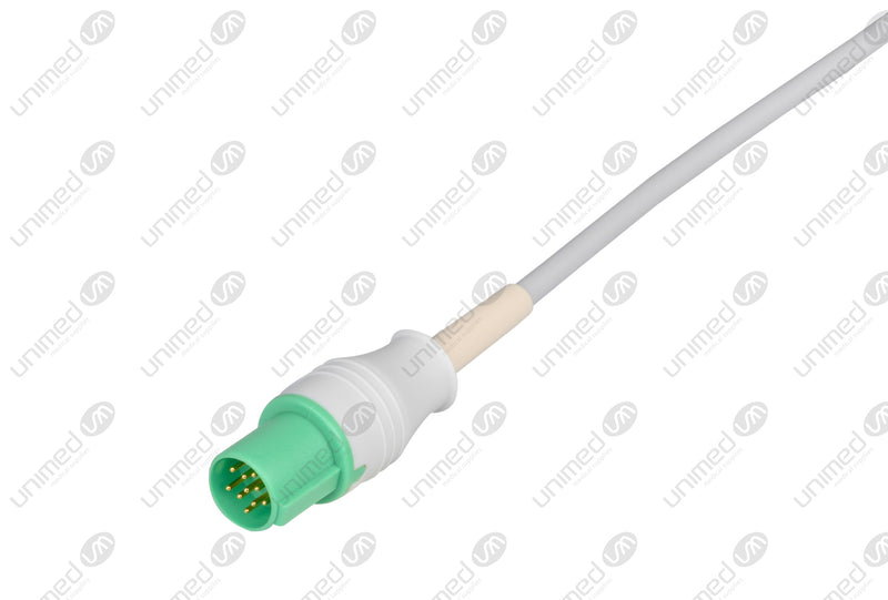 GE-Hellige Compatible ECG Trunk cable - IEC - 3 Leads/Datex 3-pin