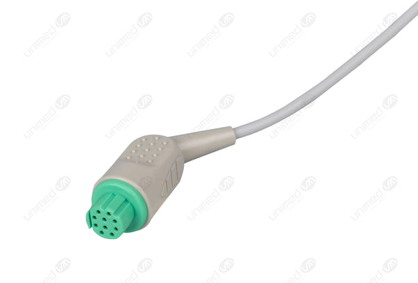 Datex Ohmeda Compatible ECG Trunk Cable - AHA - 3 Leads