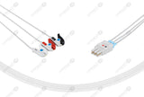 Datex Compatible Reusable ECG Lead Wires 3 Leads Grabber