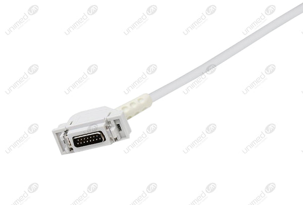 Hellige Compatible One Piece Reusable EKG Cable  Grabber 