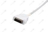 Marquette Compatible One Piece Reusable EKG Cable - AHA - Grabber
